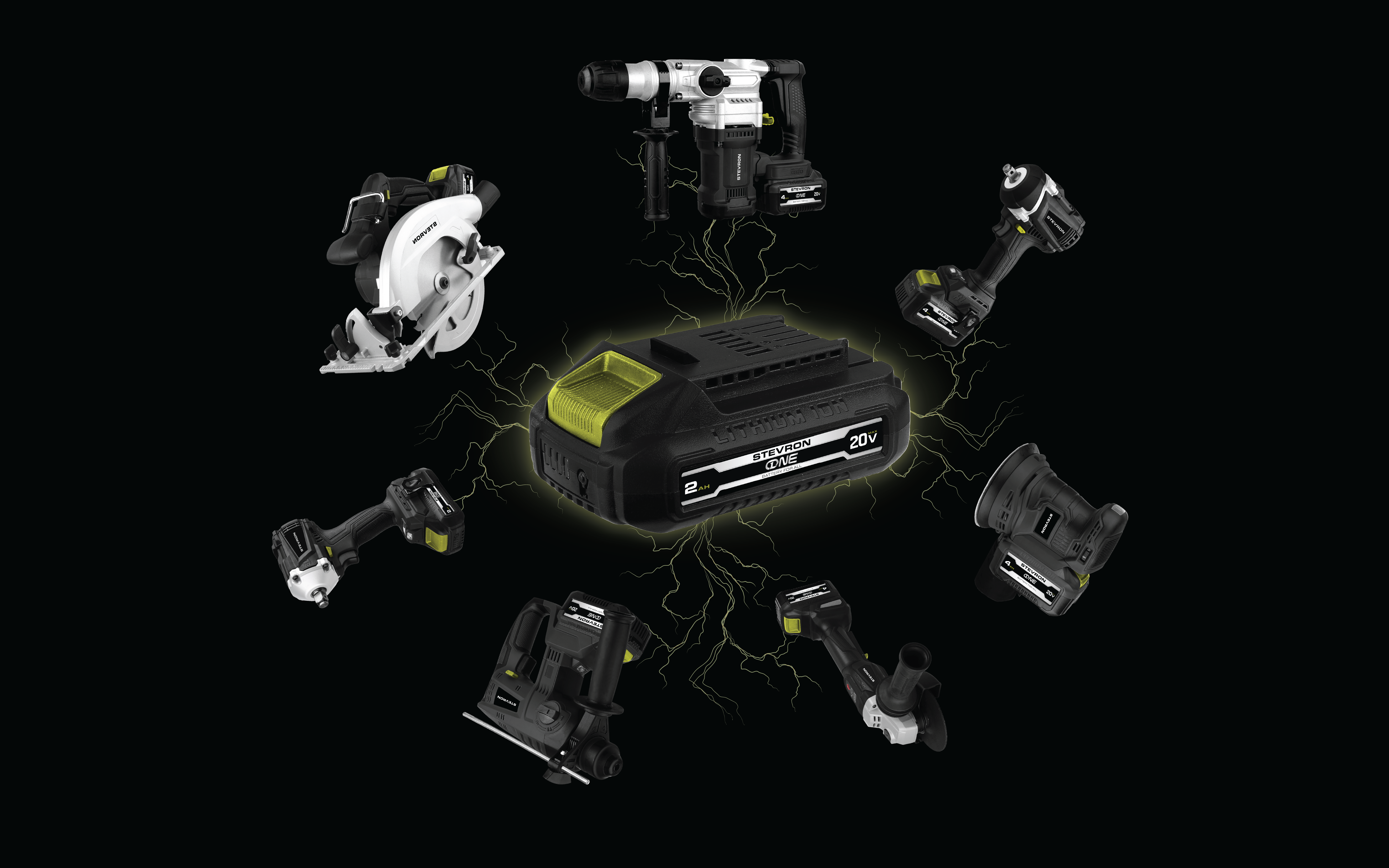 Sistema de batería Stevron 1ne 20V